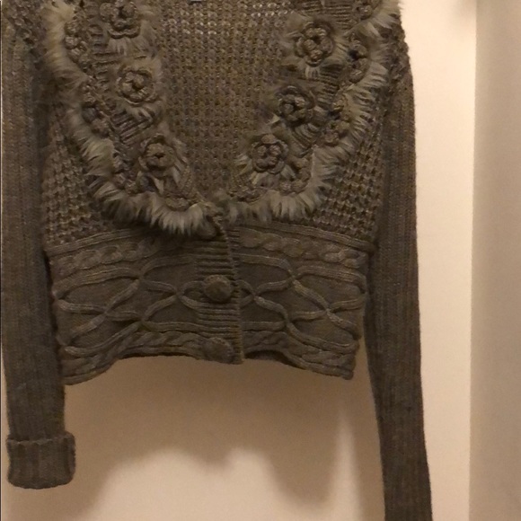 Roz & Ali unique sweater jacket - Picture 4 of 7